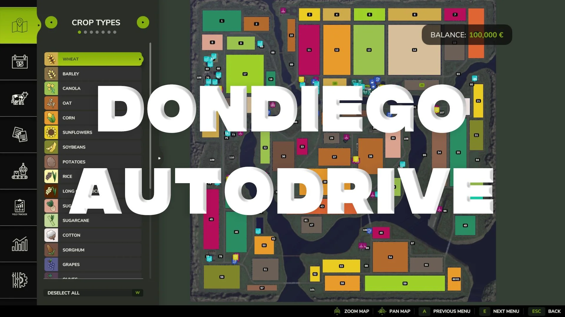FS25 Autodrive Dondiego V1.0.1 Other Mod