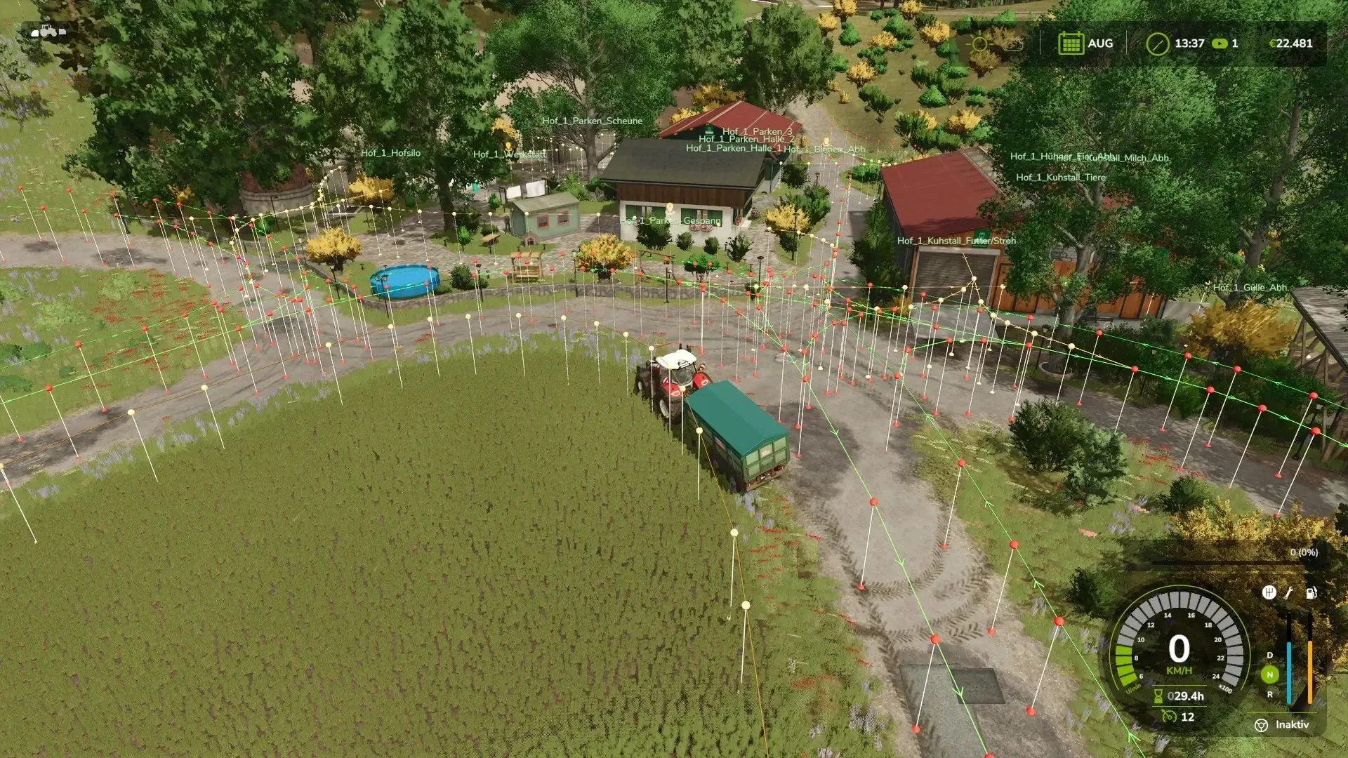 FS25 Autodrive Drei Stühle V1.0.0.1 Other Mod FS25 Mod Free Download