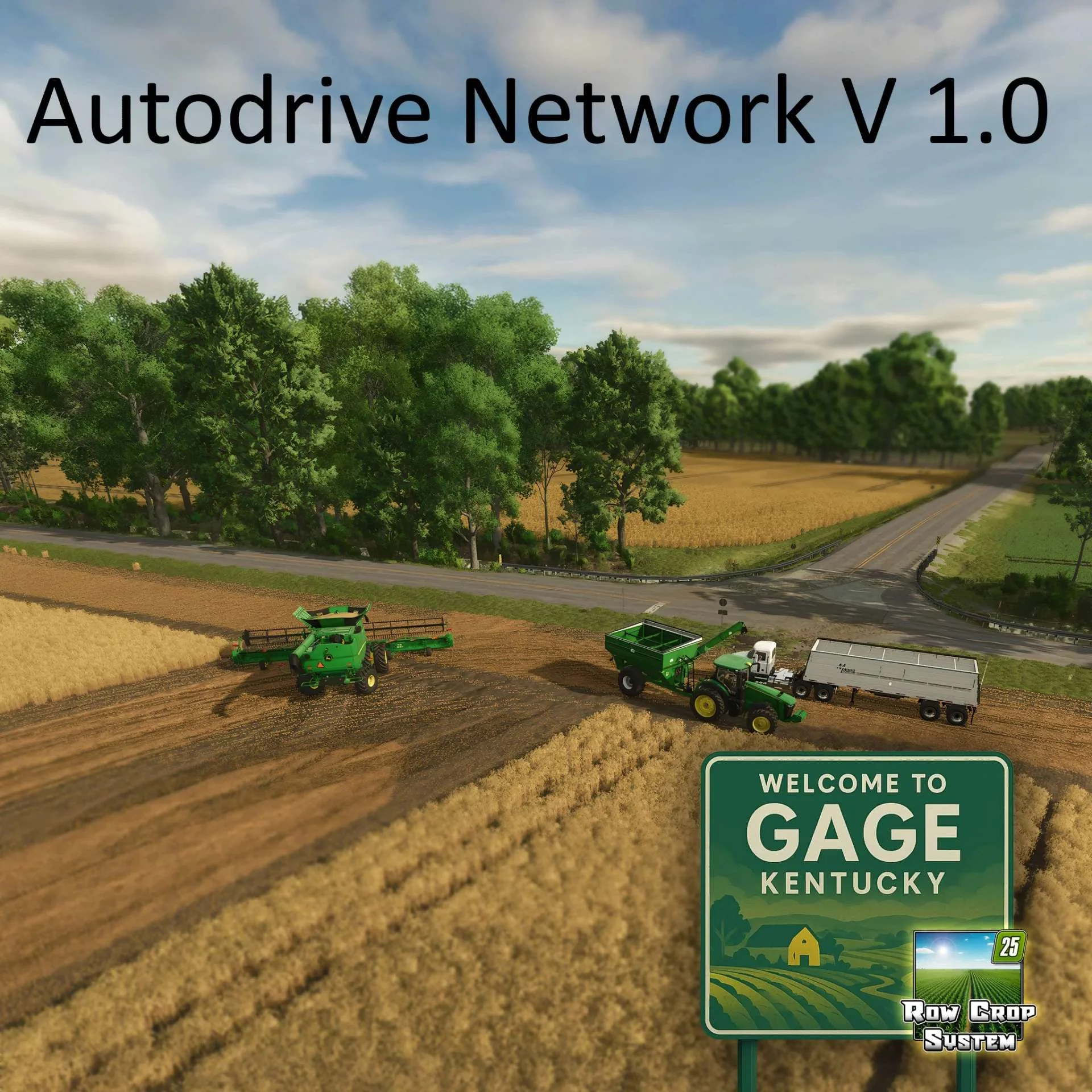 FS25 Autodrive Gage Kentucky Version v1.0 Other Mod
