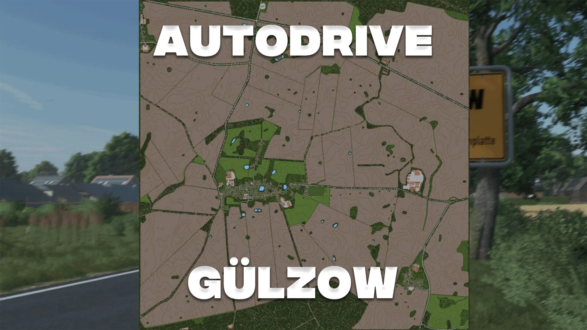 FS25 Autodrive Gülzow V1.0 Other Mod
