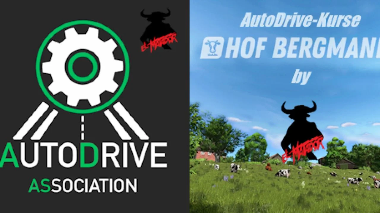 FS25 AutoDrive Hof Bergmann 1.2.0.0 V1.2 Other Mod FS25 Mod Free Download