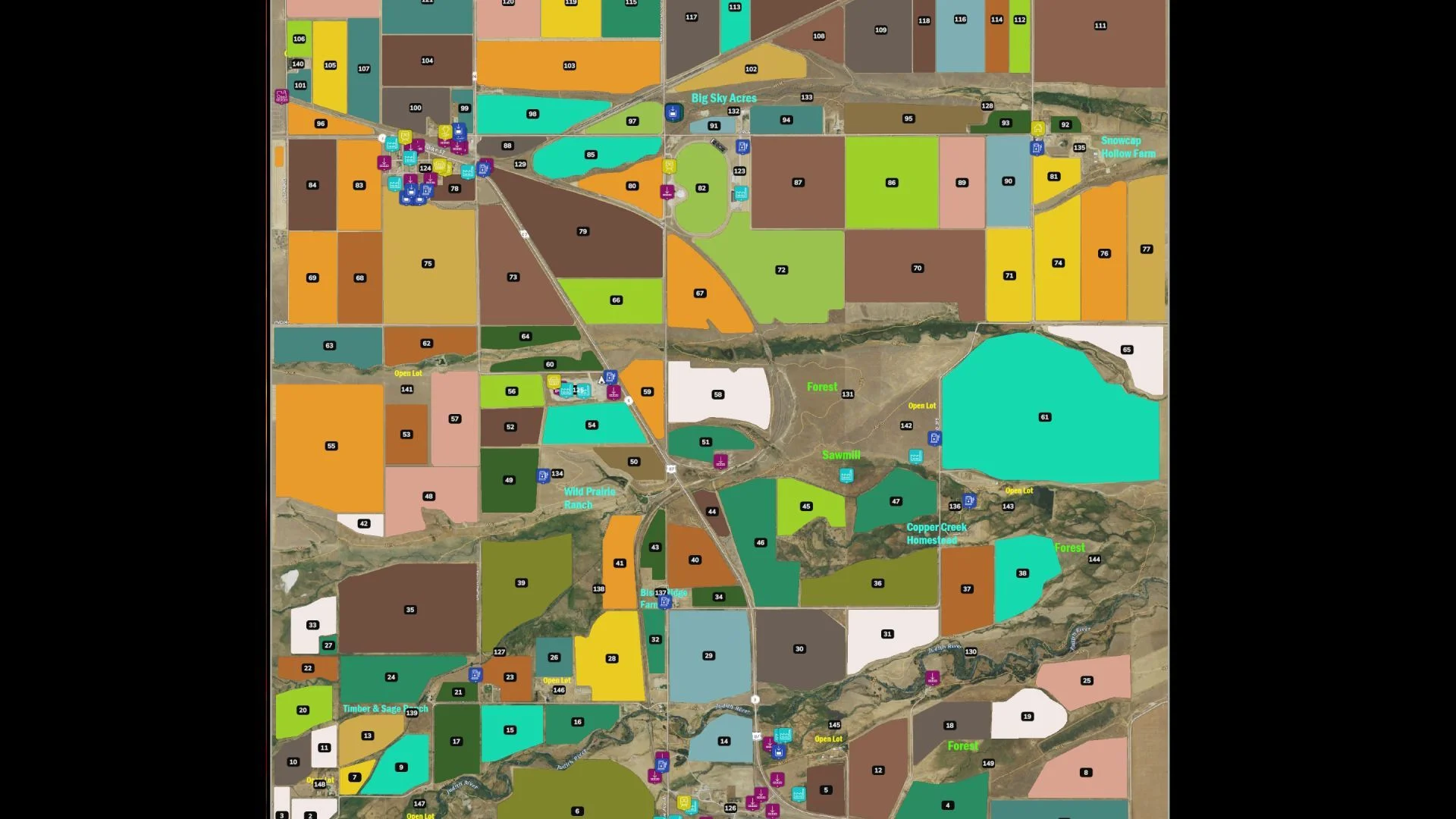 FS25 Autodrive Judith Plains V1.0 Other Mod FS25 Mod Free Download