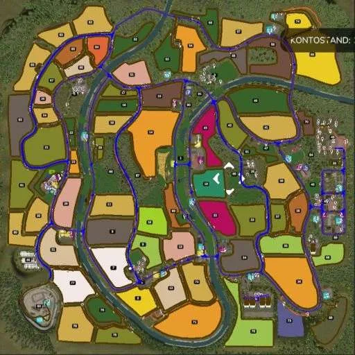 FS25 AutoDrive Lottingen TW v1.0 Other Mod FS25 Mod Free Download