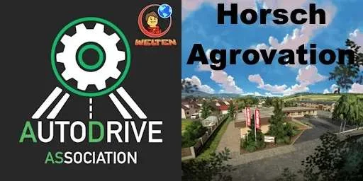FS25 Autodrive network for the map Horsch Agrovation v1.0 Other Mod FS25 Mod Free Download