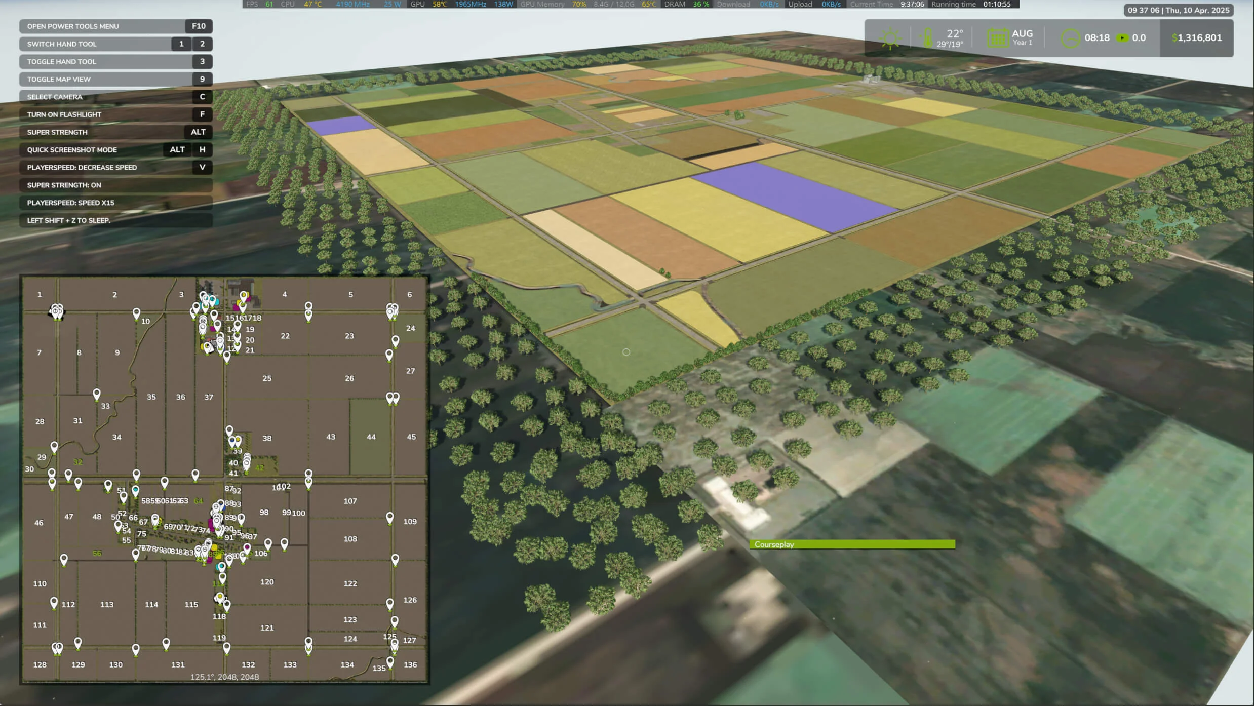 FS25 AutoDrive of Gnadenthal 2x V1.0 Other Mod FS25 Mod Free Download