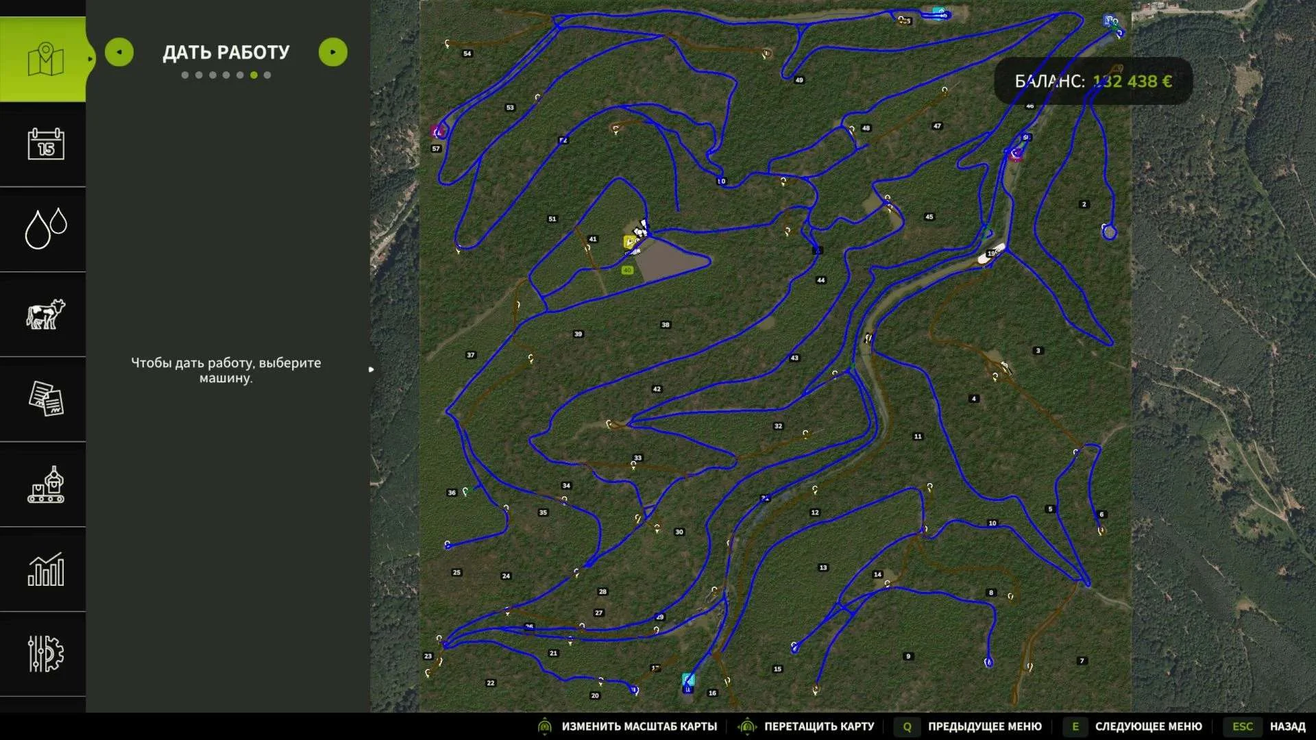 FS25 AutoDrive Palatinate Forest v1.0 Other Mod FS25 Mod Free Download