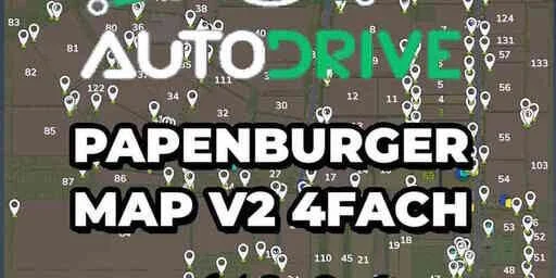 FS25 Autodrive Papenburg v2.0.0.1 Other Mod FS25 Mod Free Download