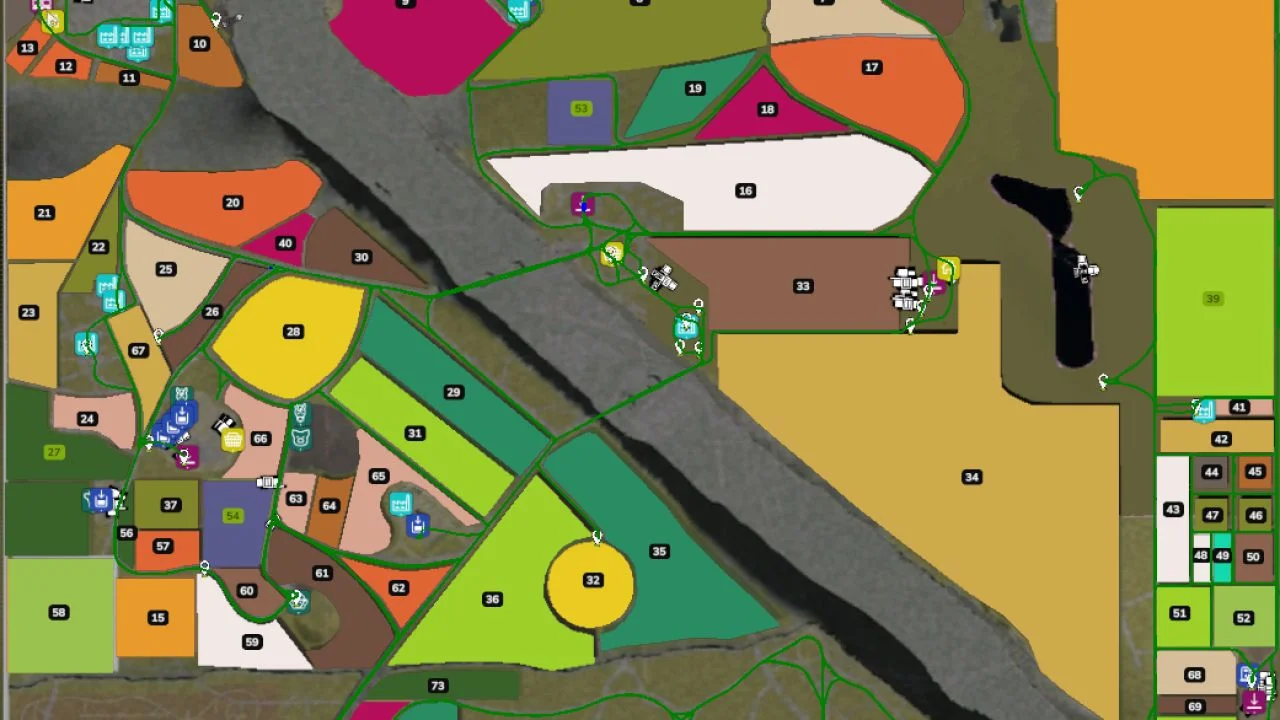 FS25 Autodrive Rocky Mountain Valley 4x V1.0 Other Mod FS25 Mod Free Download