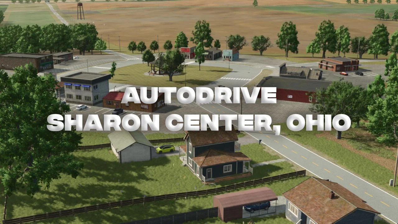 FS25 AutoDrive Sharon Center Ohio V1.0 Other Mod FS25 Mod Free Download