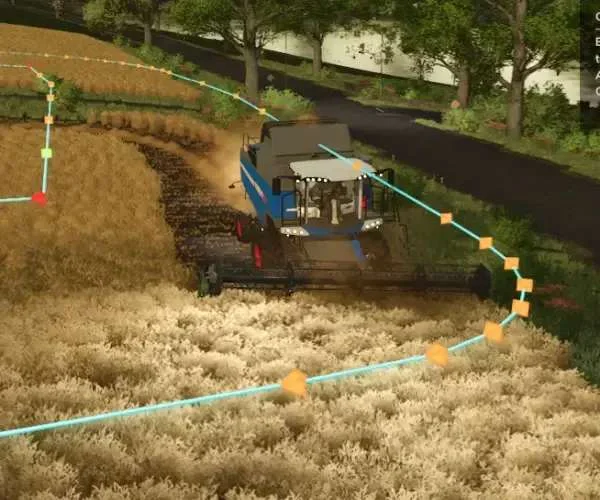 FS25 AutoDrive Sonnethal Map v1.0 Other Mod FS25 Mod Free Download