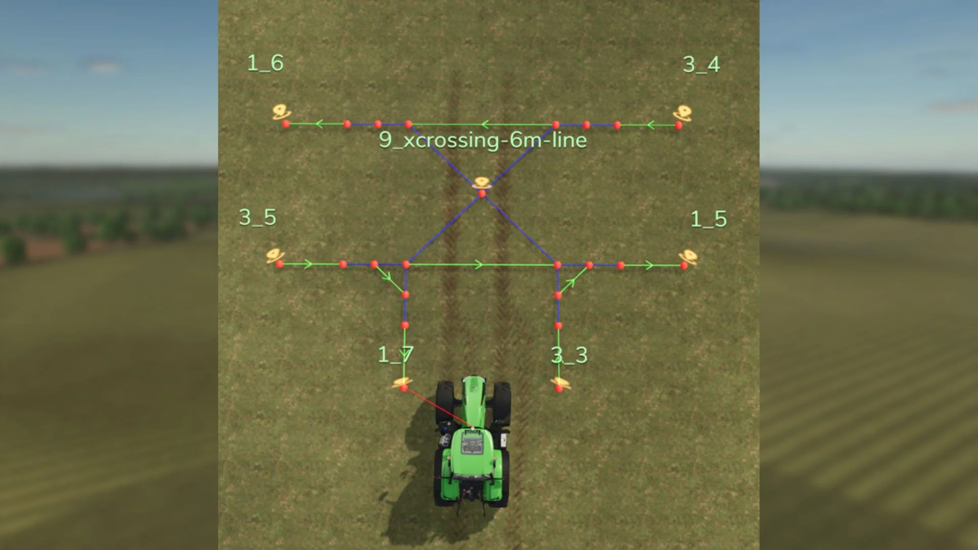 FS25 Autodrive T intersection V1.0.0.1 Other Mod FS25 Mod Free Download
