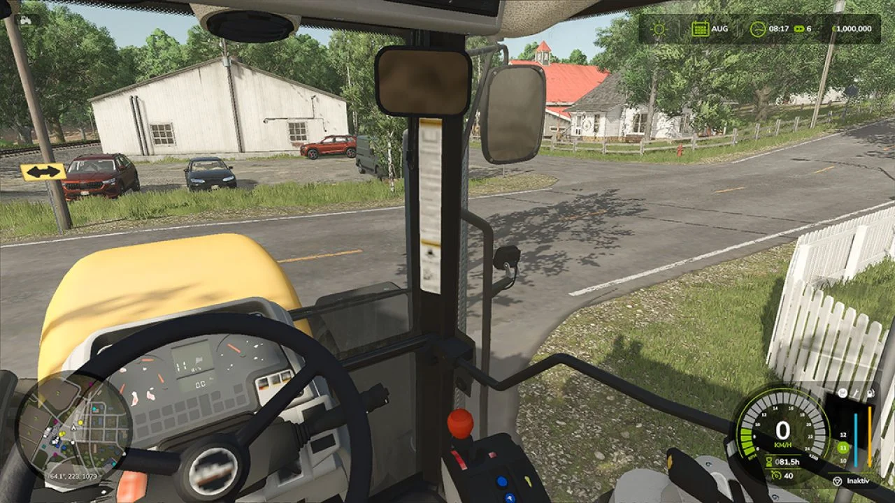FS25 AutoLook Around V1.1 Other Mod FS25 Mod Free Download