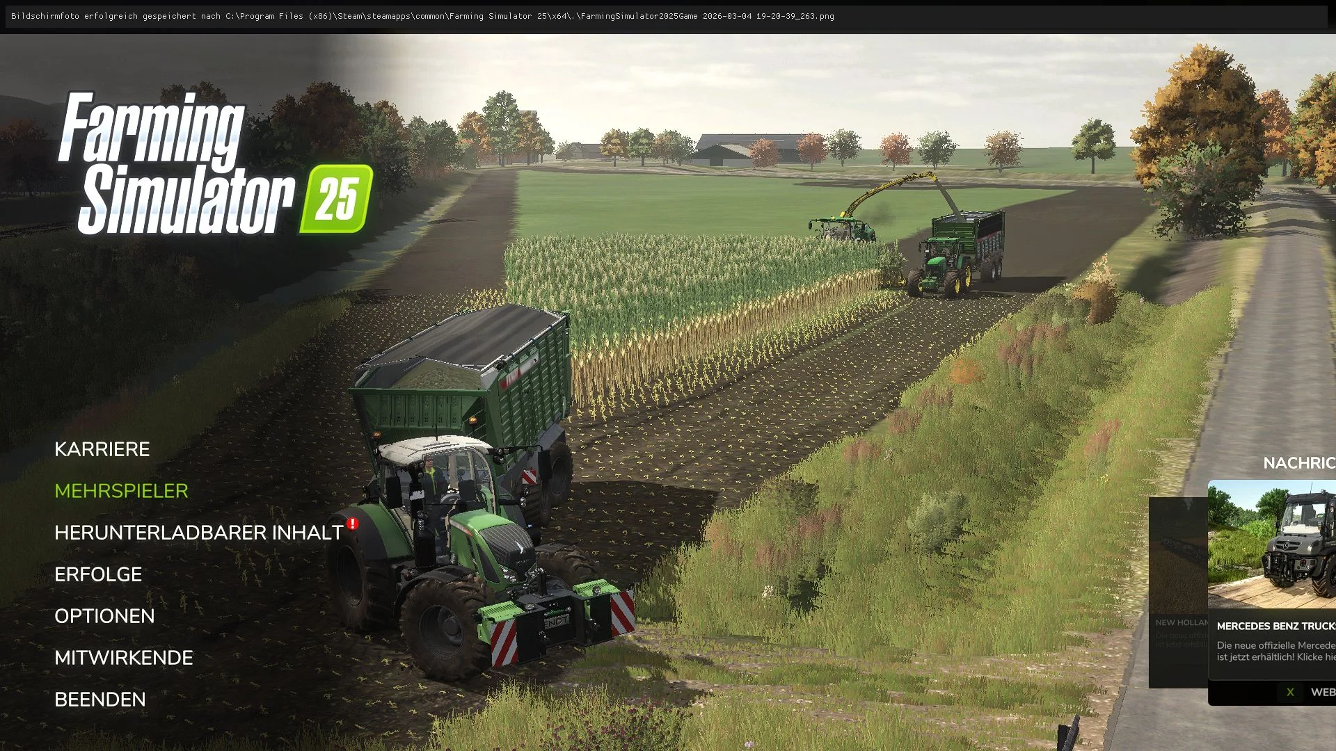 FS25 Backgrounds menu V1.0.0.1 Other Mod