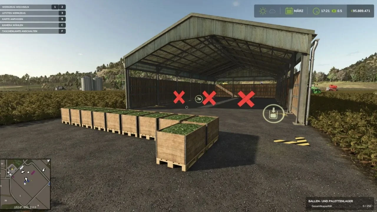 FS25 Bale and Pallet Warehouse (Fixed) V1.0 Other Mod FS25 Mod Free Download