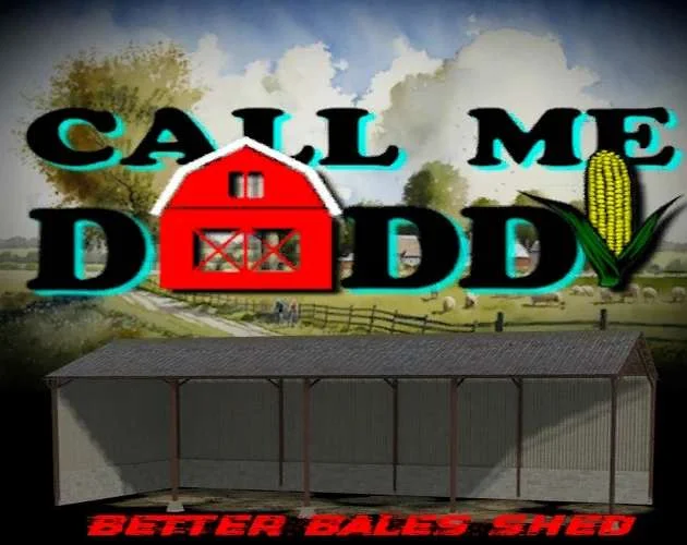 FS25 Better Bales Shed v1.0 Other Mod FS25 Mod Free Download