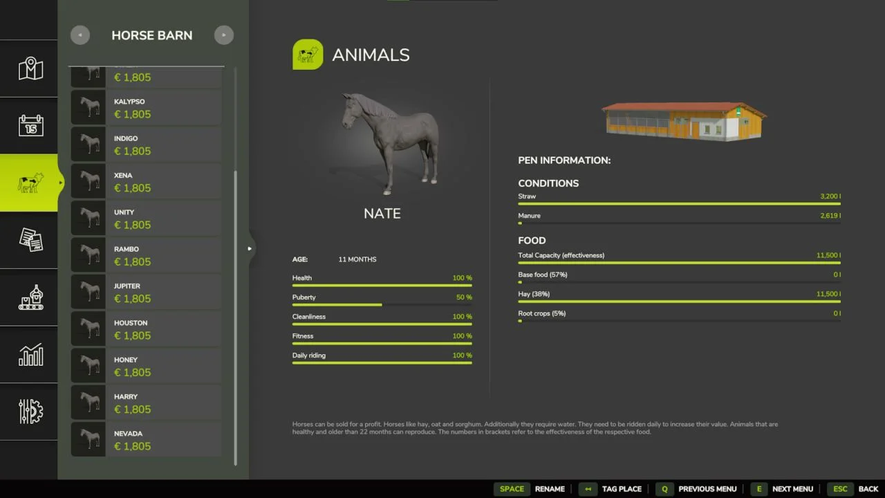 FS25 Better Horse Value V1.0 Other Mod FS25 Mod Free Download