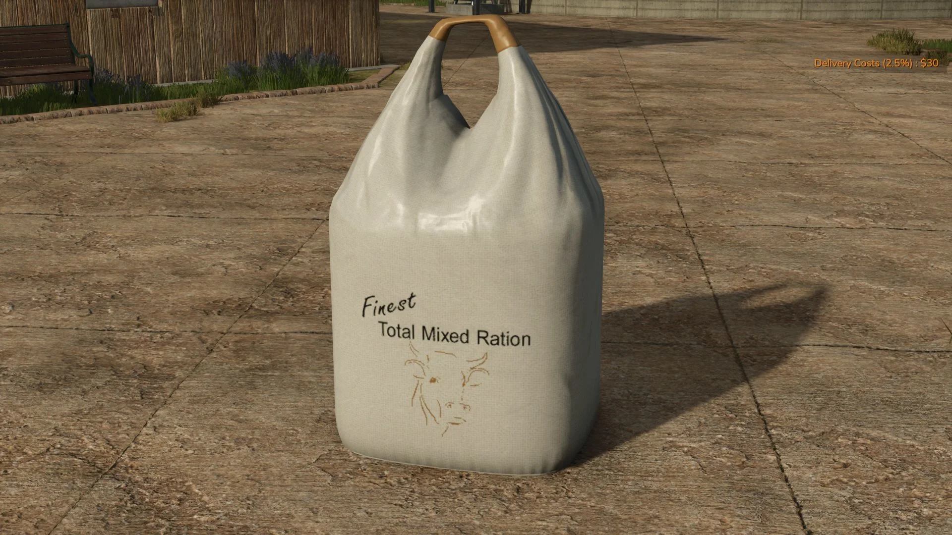 FS25 Big bag of total mixed ration v1.0 Other Mod FS25 Mod Free Download