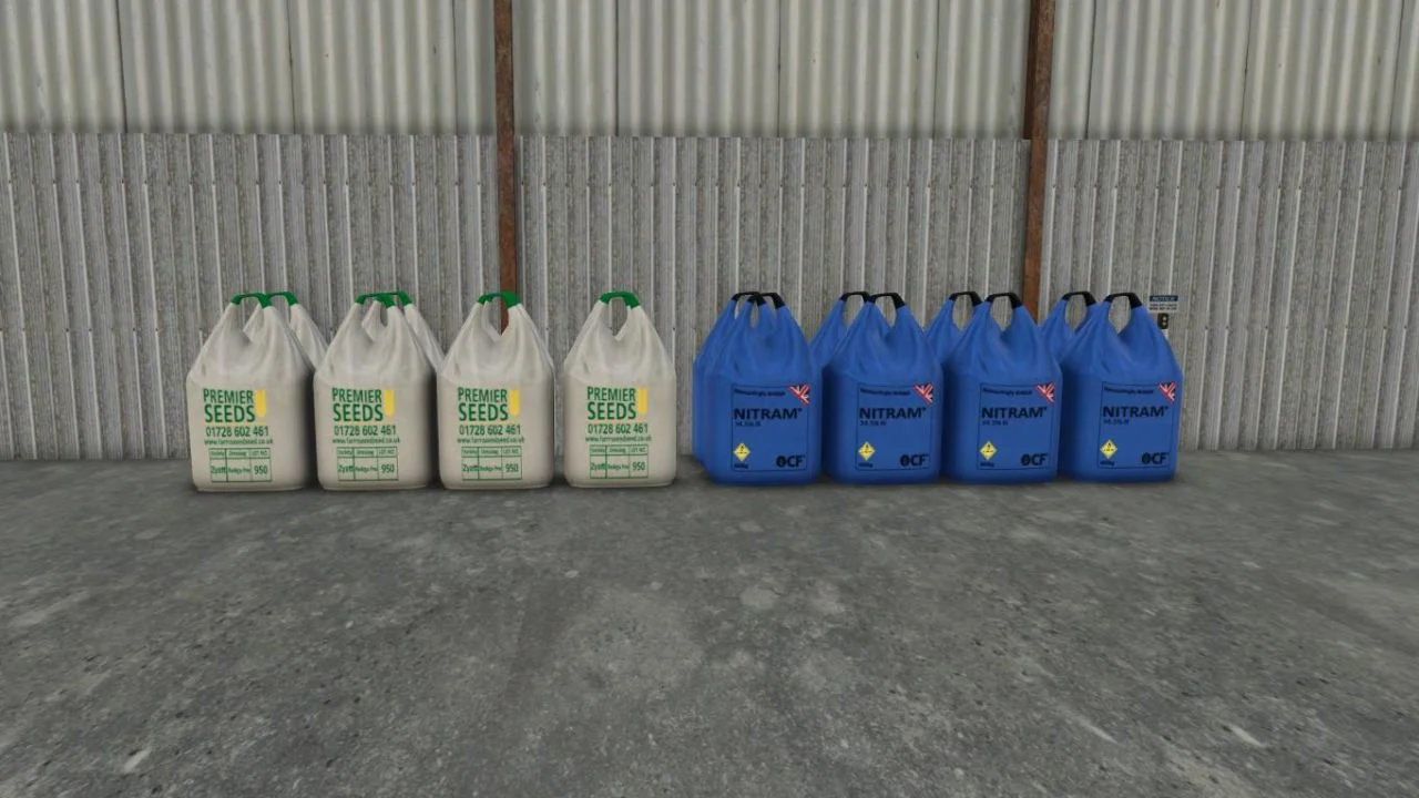 FS25 Big Bags UK V1.0 Other Mod FS25 Mod Free Download