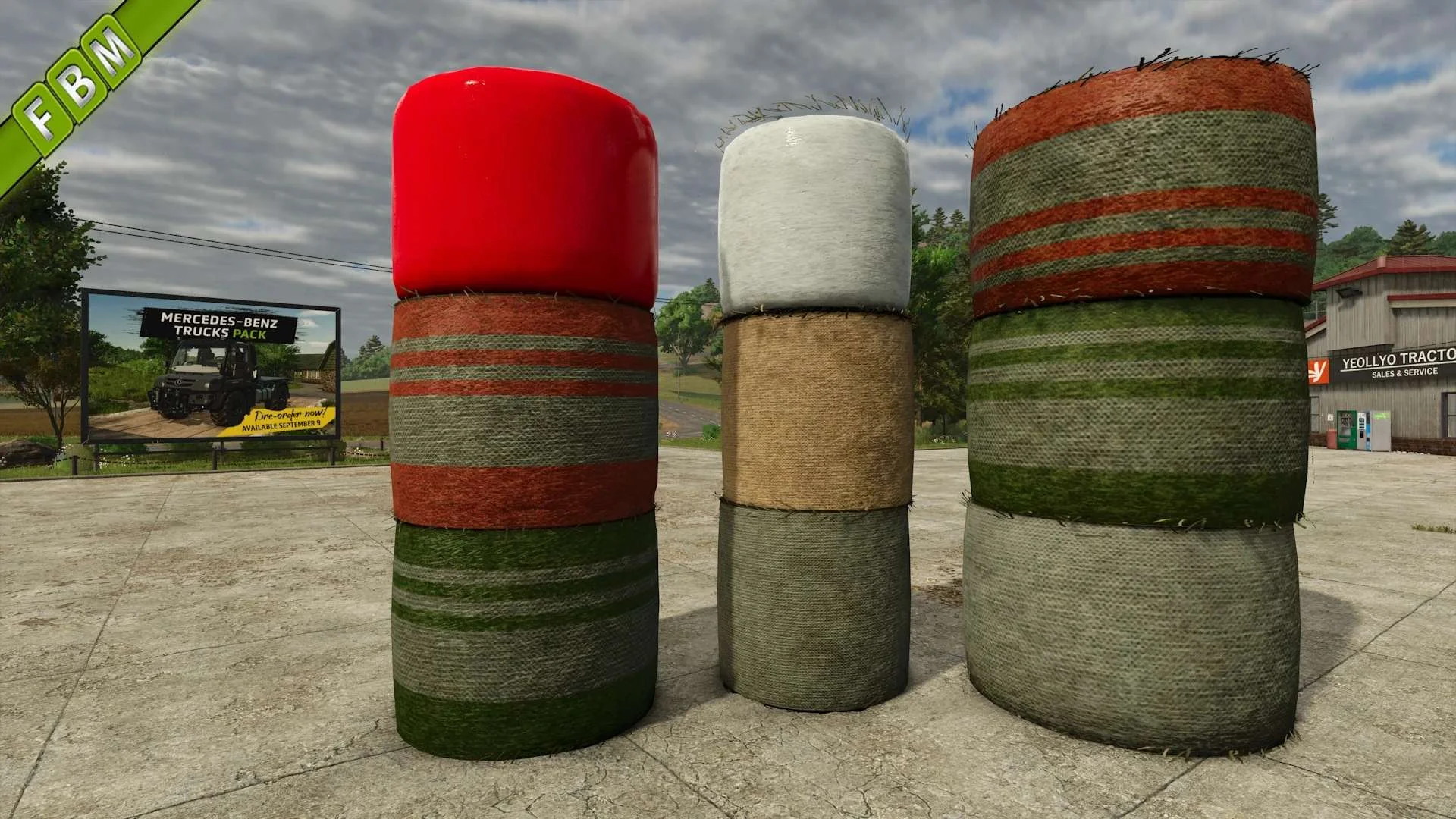 FS25 Buyable round bales v1.0 Other Mod FS25 Mod Free Download