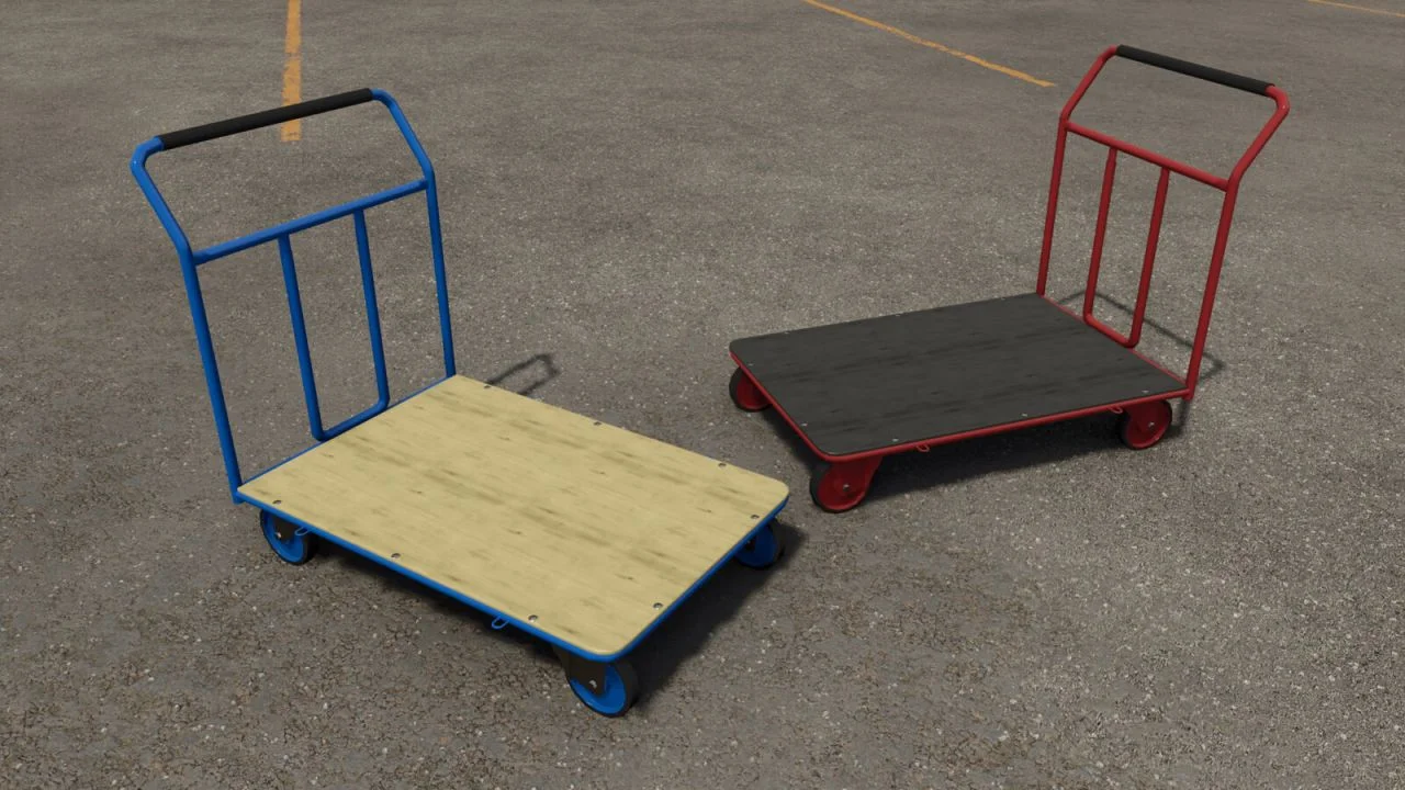 FS25 Cargo Cart V1.0 Other Mod FS25 Mod Free Download