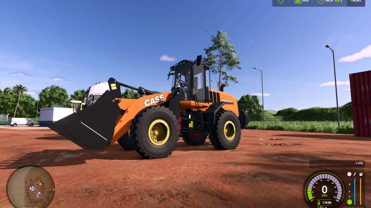 FS25 Case 821G V1.0 Other Mod FS25 Mod Free Download