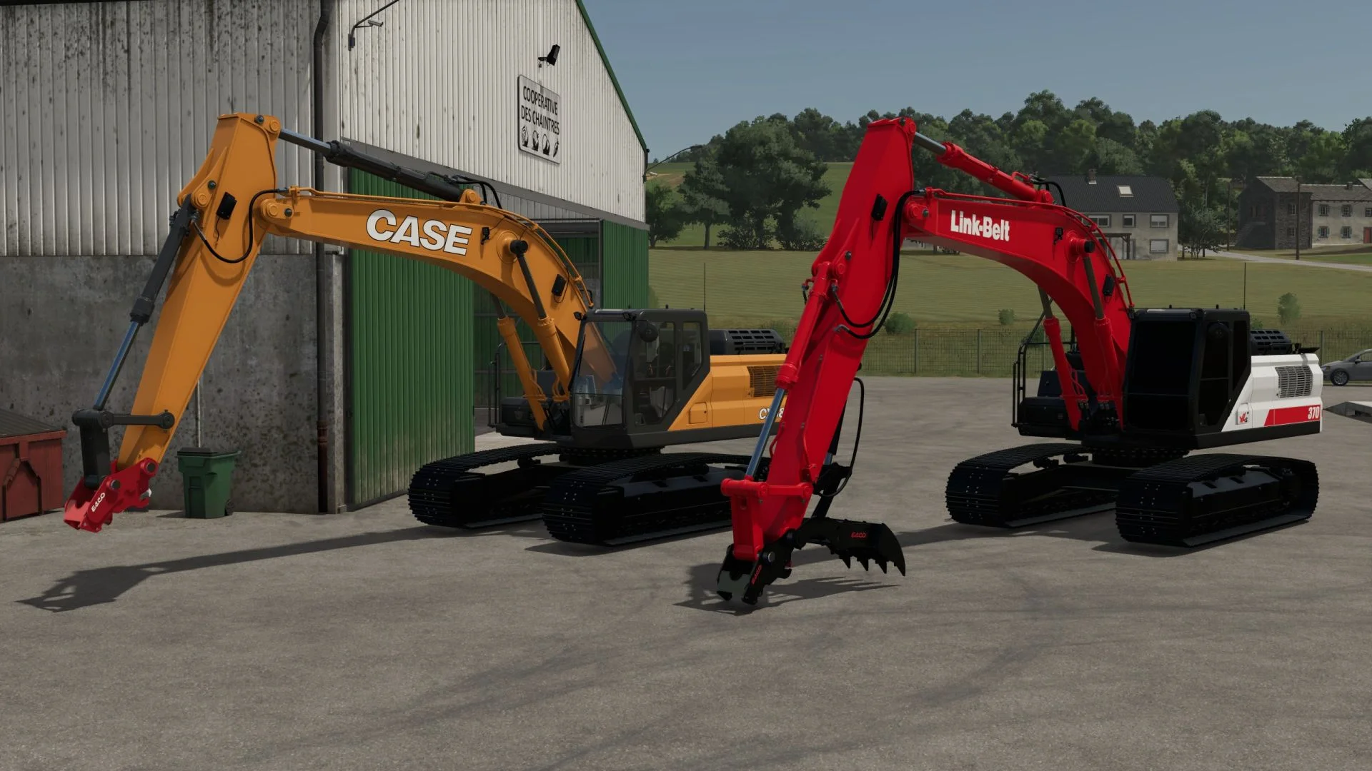 FS25 Case/Linkbelt 380 V1.0 Other Mod