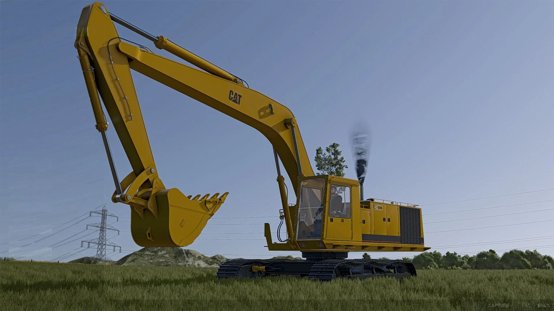 FS25 CAT 245 V1.0 Other Mod