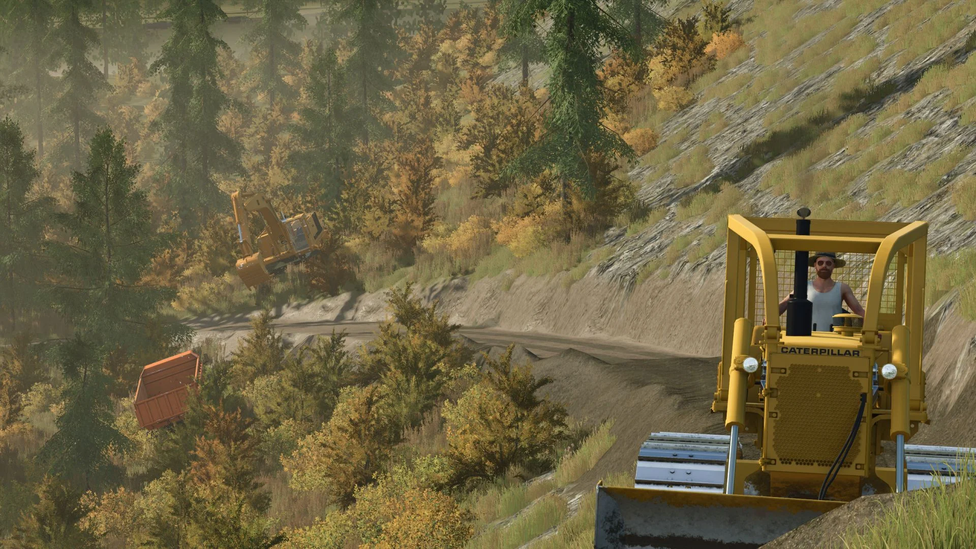 FS25 CAT D6D TerraFarm V1.0 Other Mod