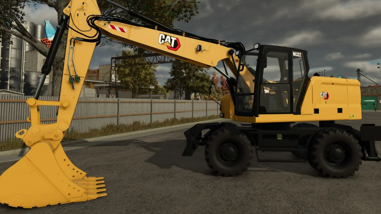 FS25 CAT M322 V1.0 Other Mod FS25 Mod Free Download