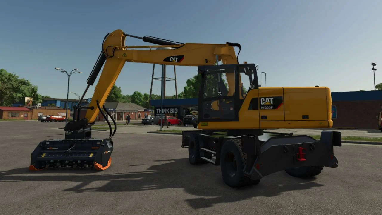 FS25 Caterpillar 322F V1.2 Other Mod FS25 Mod Free Download