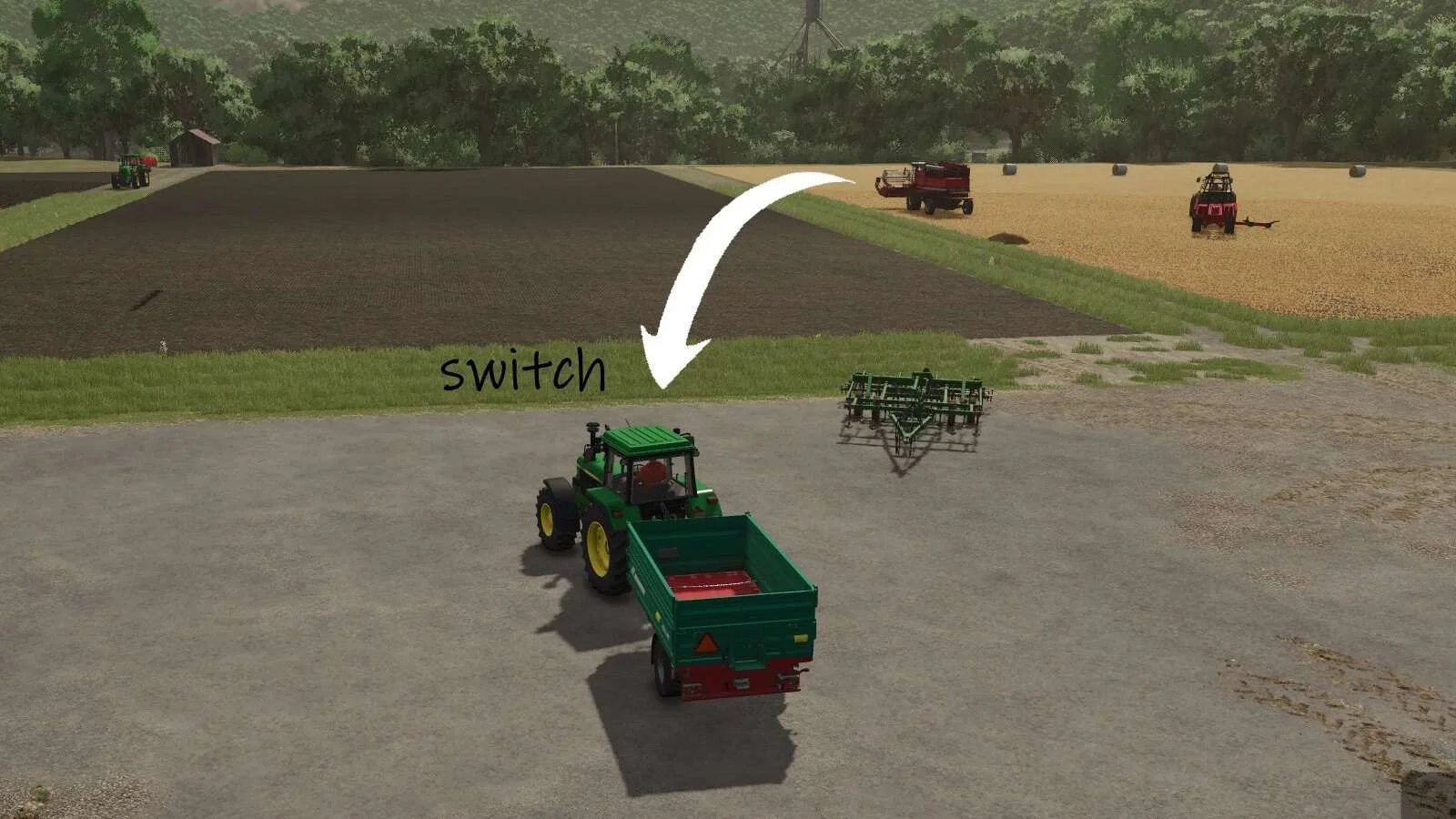 FS25 Click To Switch v1.0 Other Mod FS25 Mod Free Download