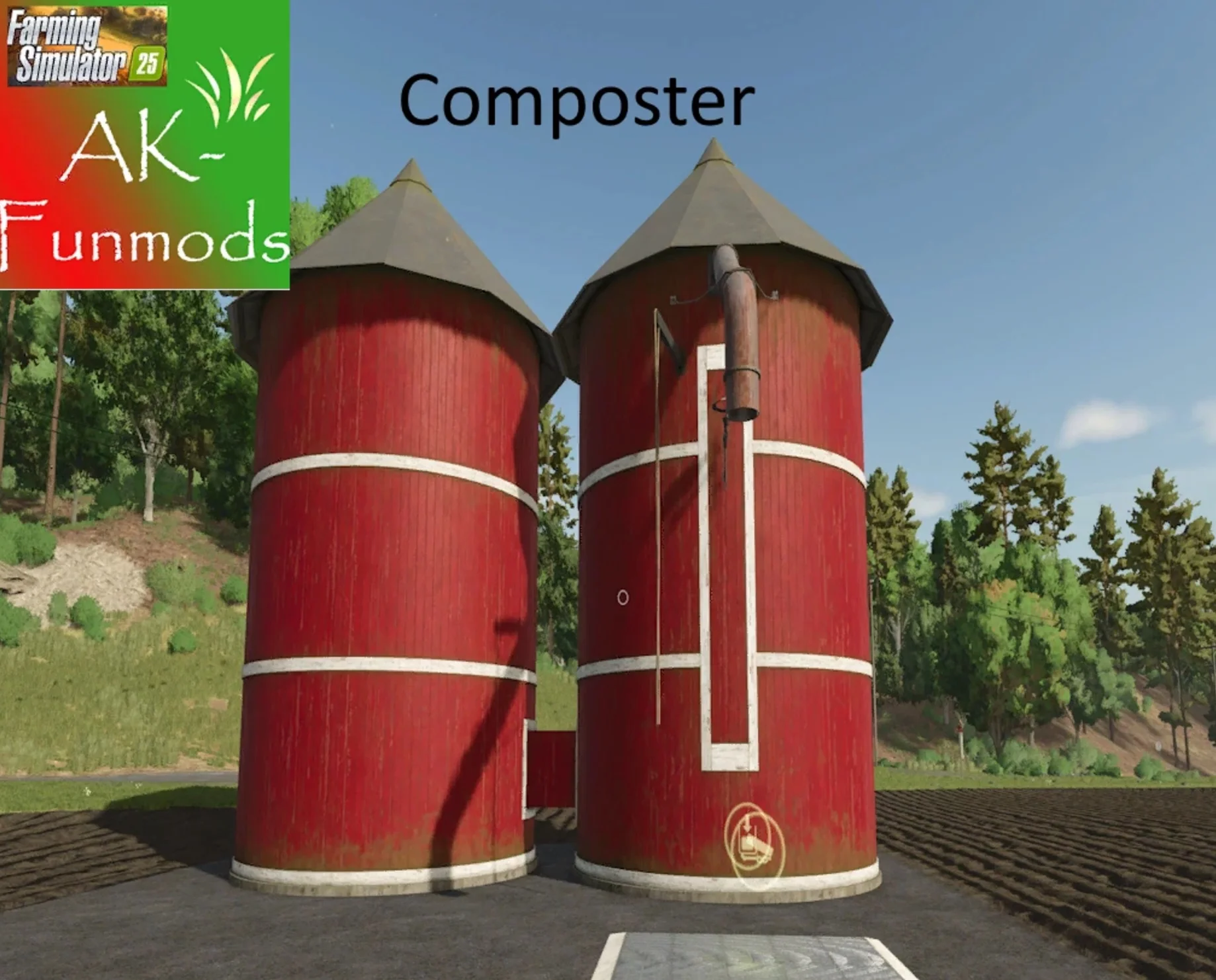 FS25 Composter v1.0 Other Mod FS25 Mod Free Download