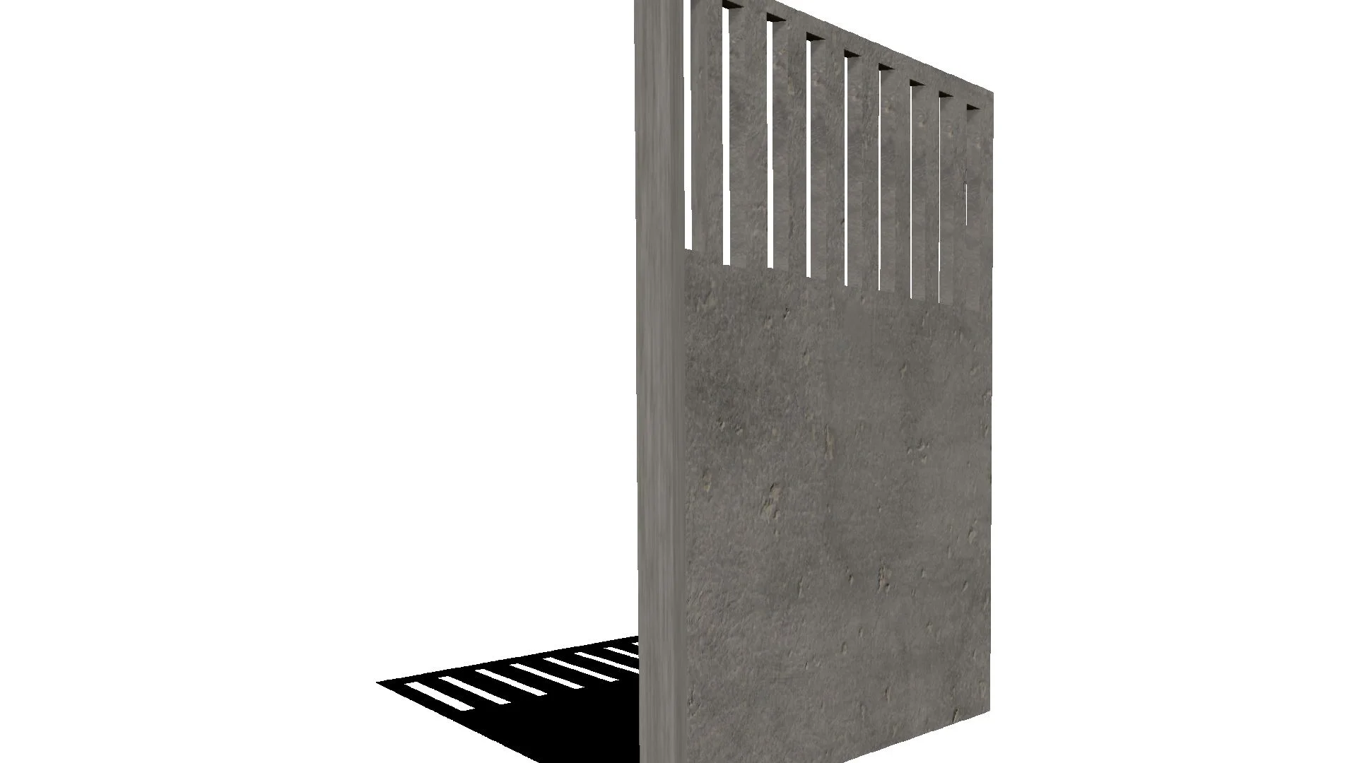 FS25 Concrete fence V1.0 Other Mod FS25 Mod Free Download