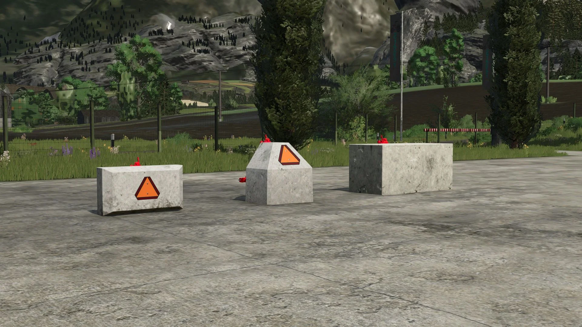 FS25 Concrete Weight Pack V1.0 Other Mod
