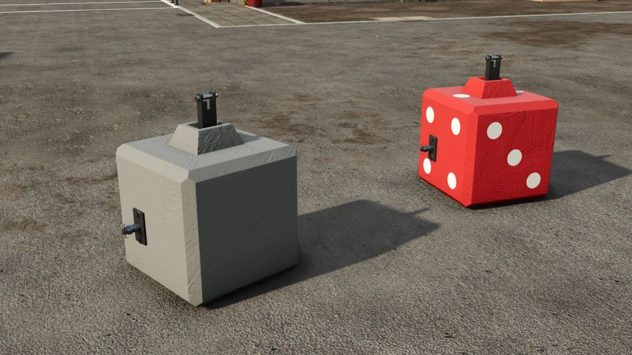 FS25 Concrete Weight V1.0 Other Mod FS25 Mod Free Download