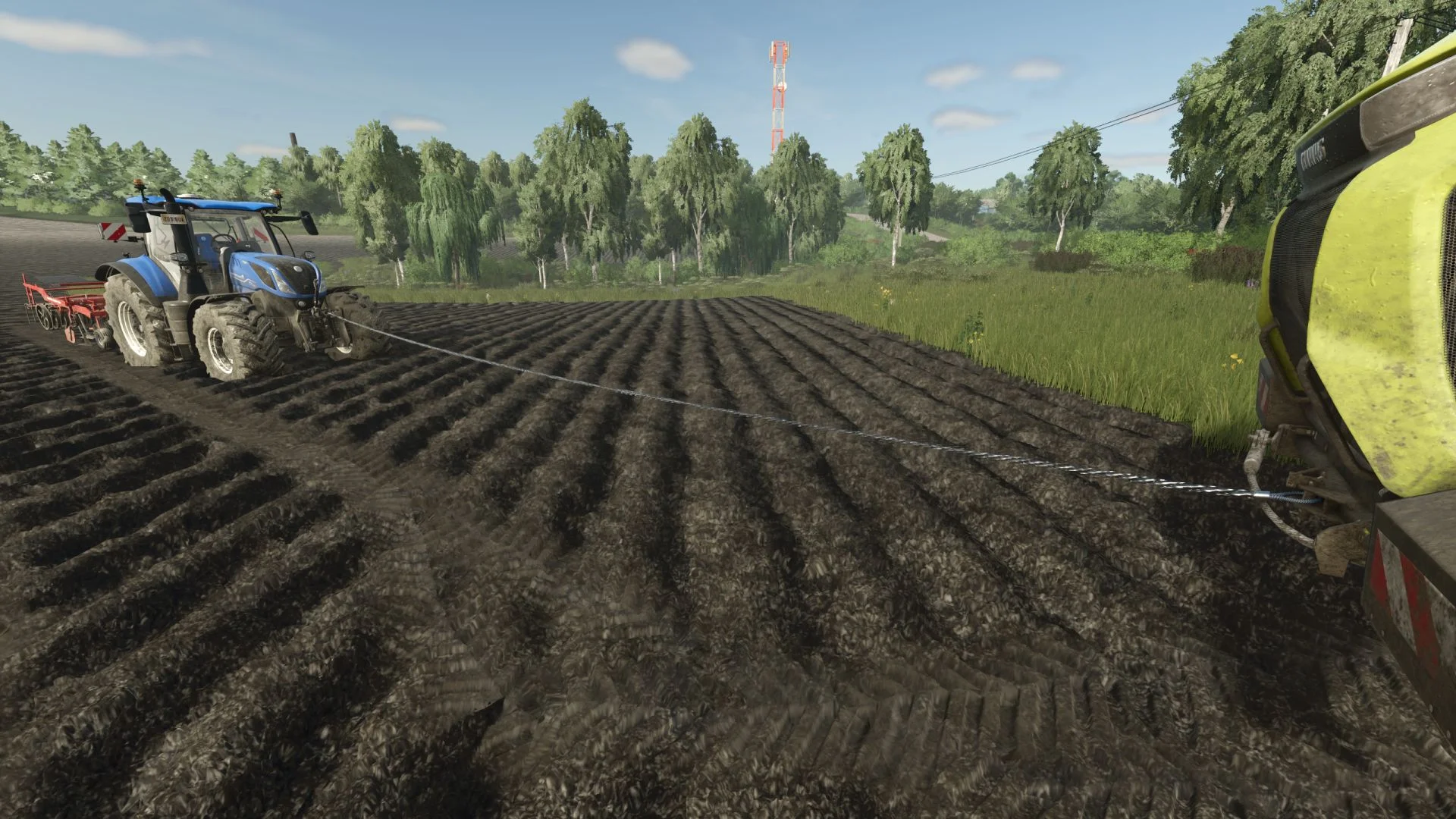 FS25 Connecting Tow Cable v1.0 Other Mod