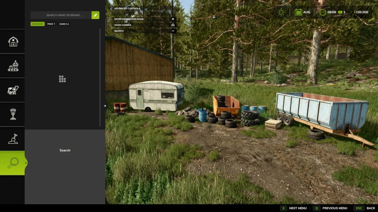 FS25 Construction Search V1.0 Other Mod