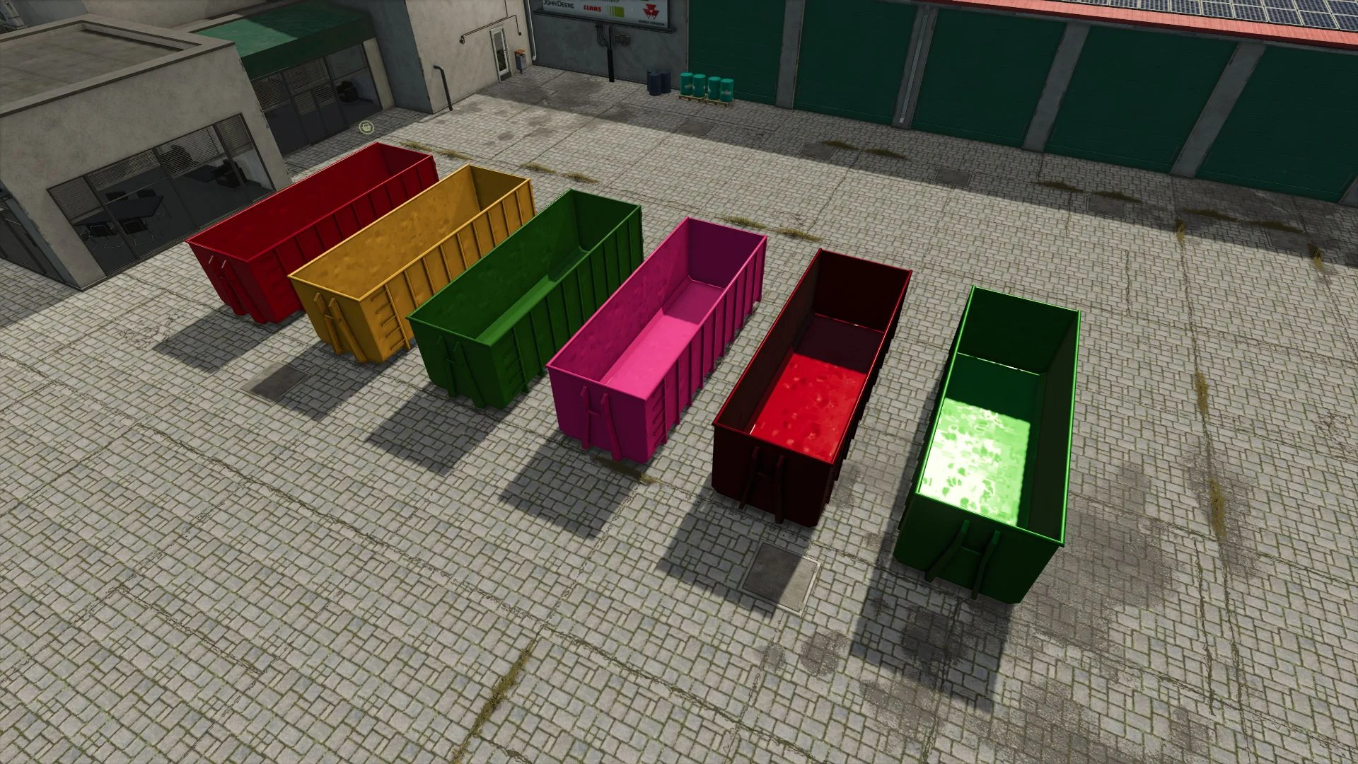 FS25 Container for truck V1.0 Other Mod FS25 Mod Free Download