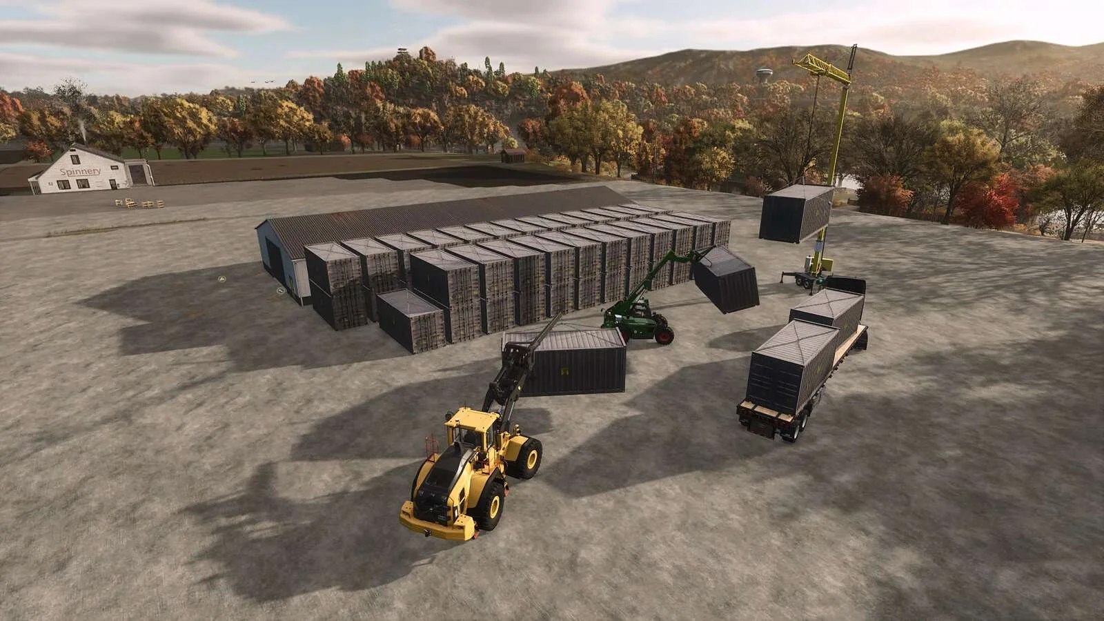 FS25 Container Production v1.0 Other Mod FS25 Mod Free Download