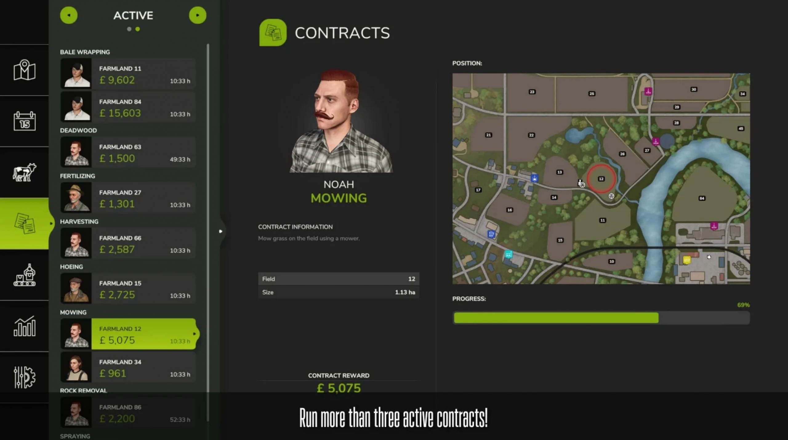 FS25 Contract Boost V1.0.8.4 Other Mod FS25 Mod Free Download