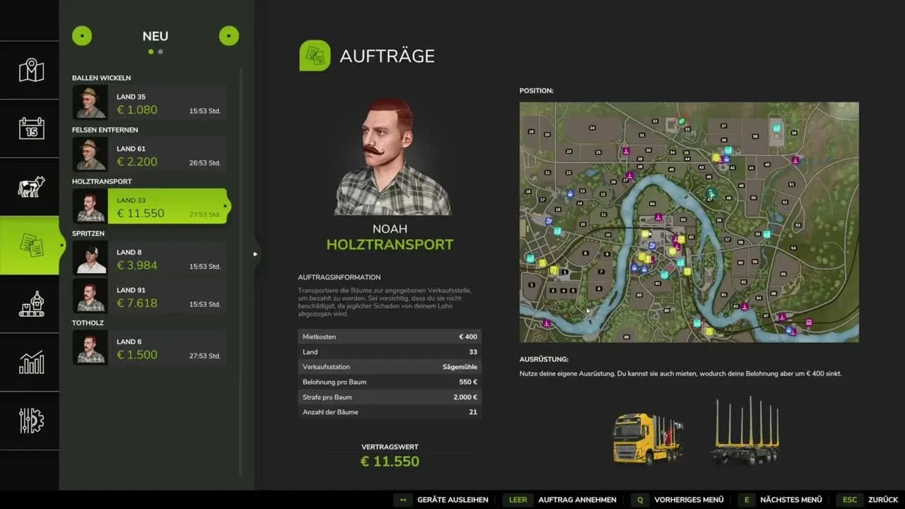 FS25 Contract Service Provider v1.0 Other Mod FS25 Mod Free Download