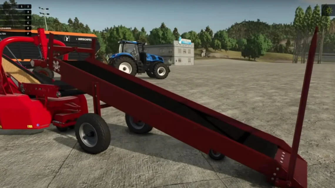 FS25 Conveyor Belt With AutoDrive Load Trigger V1.0.0.1 Other Mod FS25 Mod Free Download