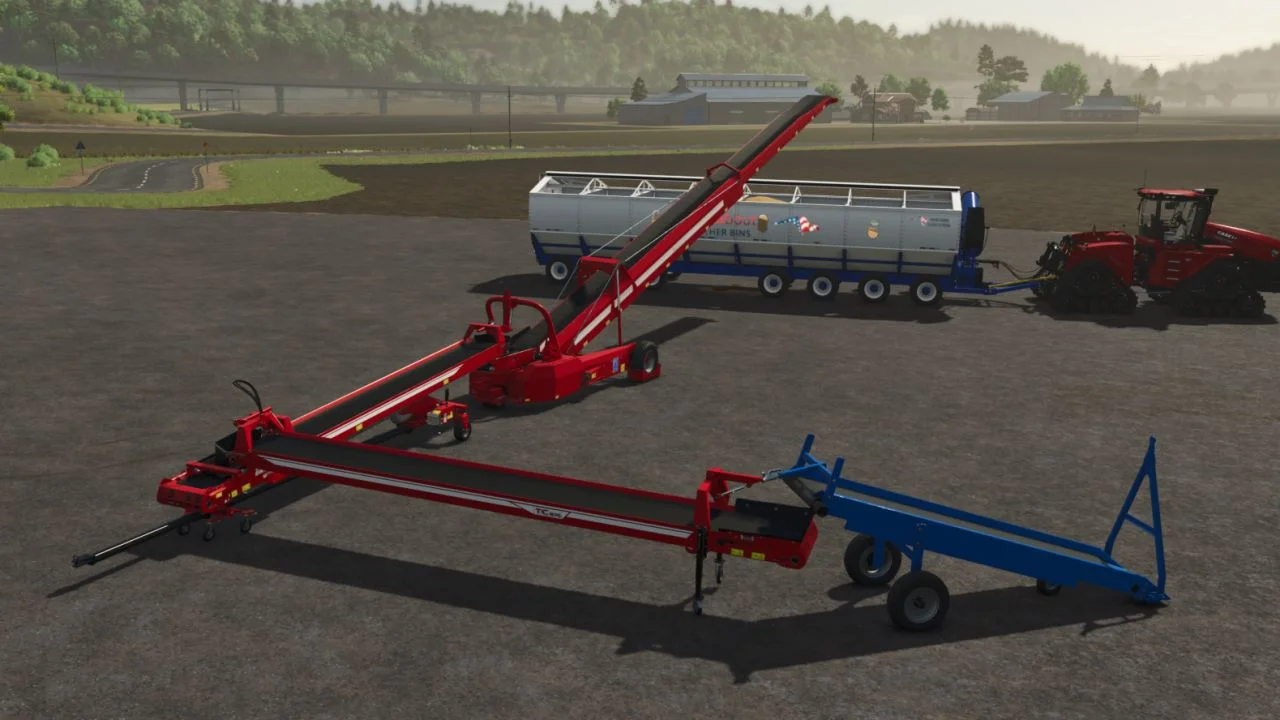 FS25 Conveyor Belts (x10) V1.1 Other Mod FS25 Mod Free Download