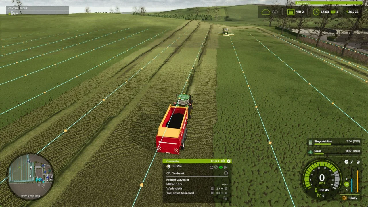 FS25 Courseplay GPS Extension V1.0 Other Mod