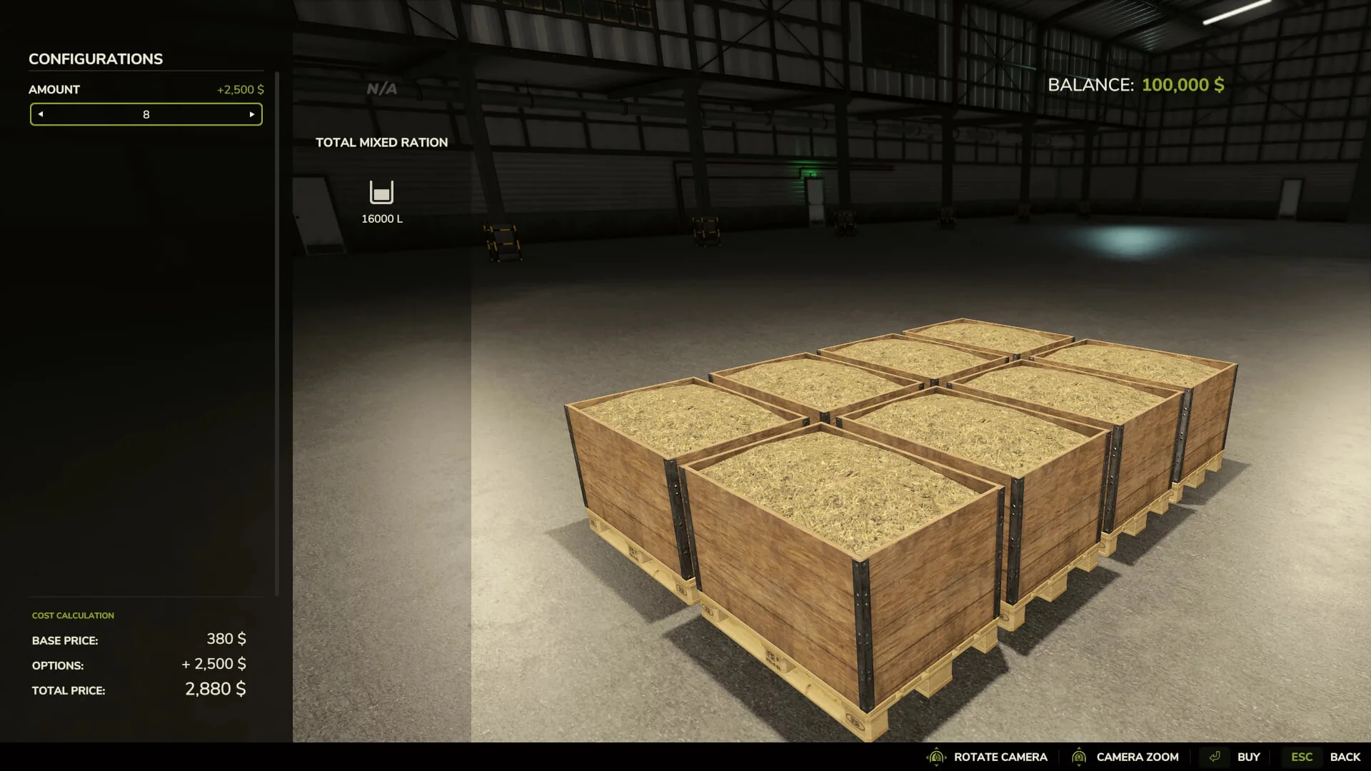 FS25 Cow Food Pallets V1.0 Other Mod FS25 Mod Free Download