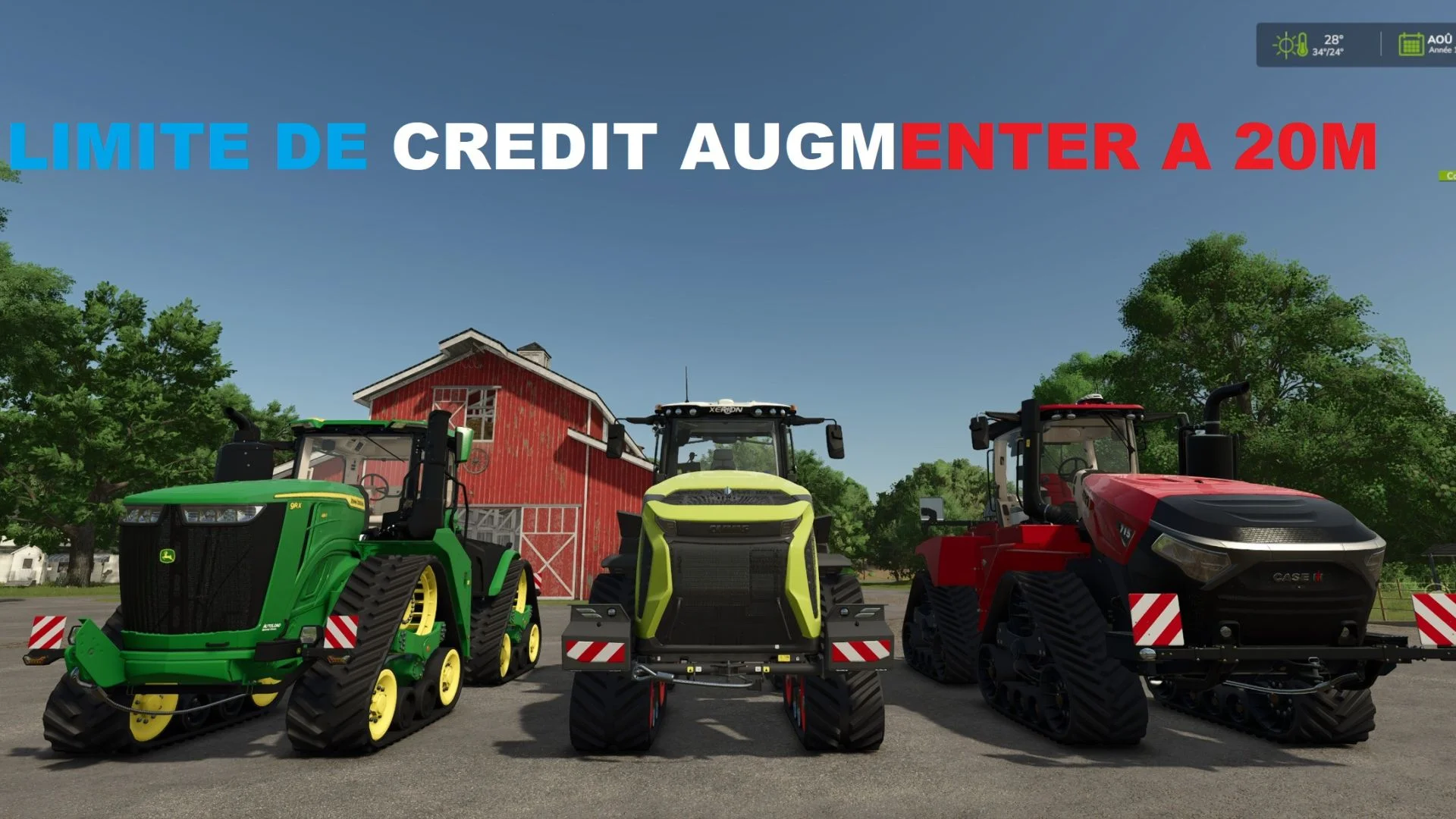 FS25 Credit limit increased to 20 million V1.0 Other Mod FS25 Mod Free Download