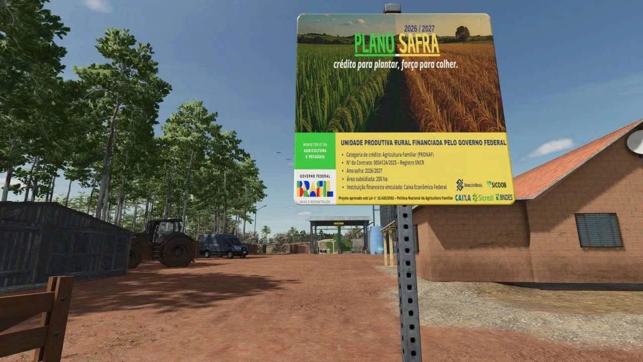 FS25 Crop plan Brazil v1.0 Other Mod FS25 Mod Free Download
