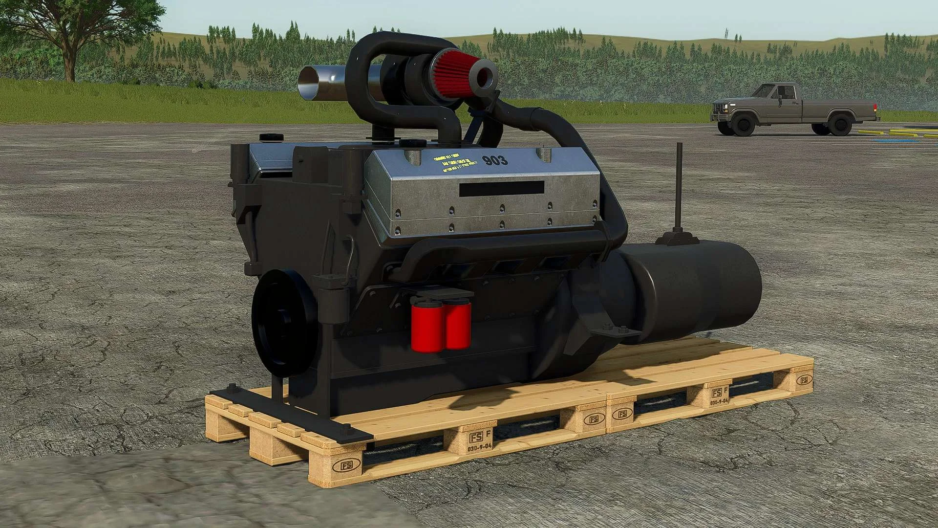 FS25 Cummins 903 V8 Turbo Diesel v1.0 Other Mod FS25 Mod Free Download