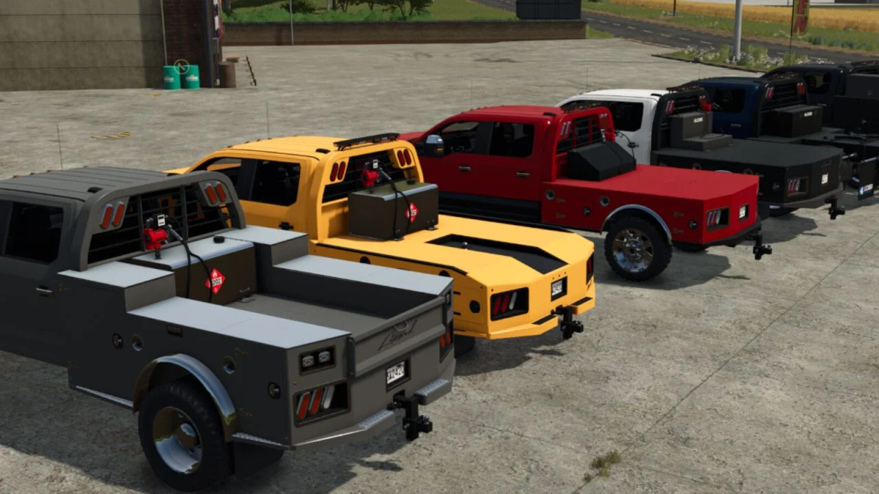 FS25 Custom Pickup Truck Bed Pack V1.0 Other Mod FS25 Mod Free Download