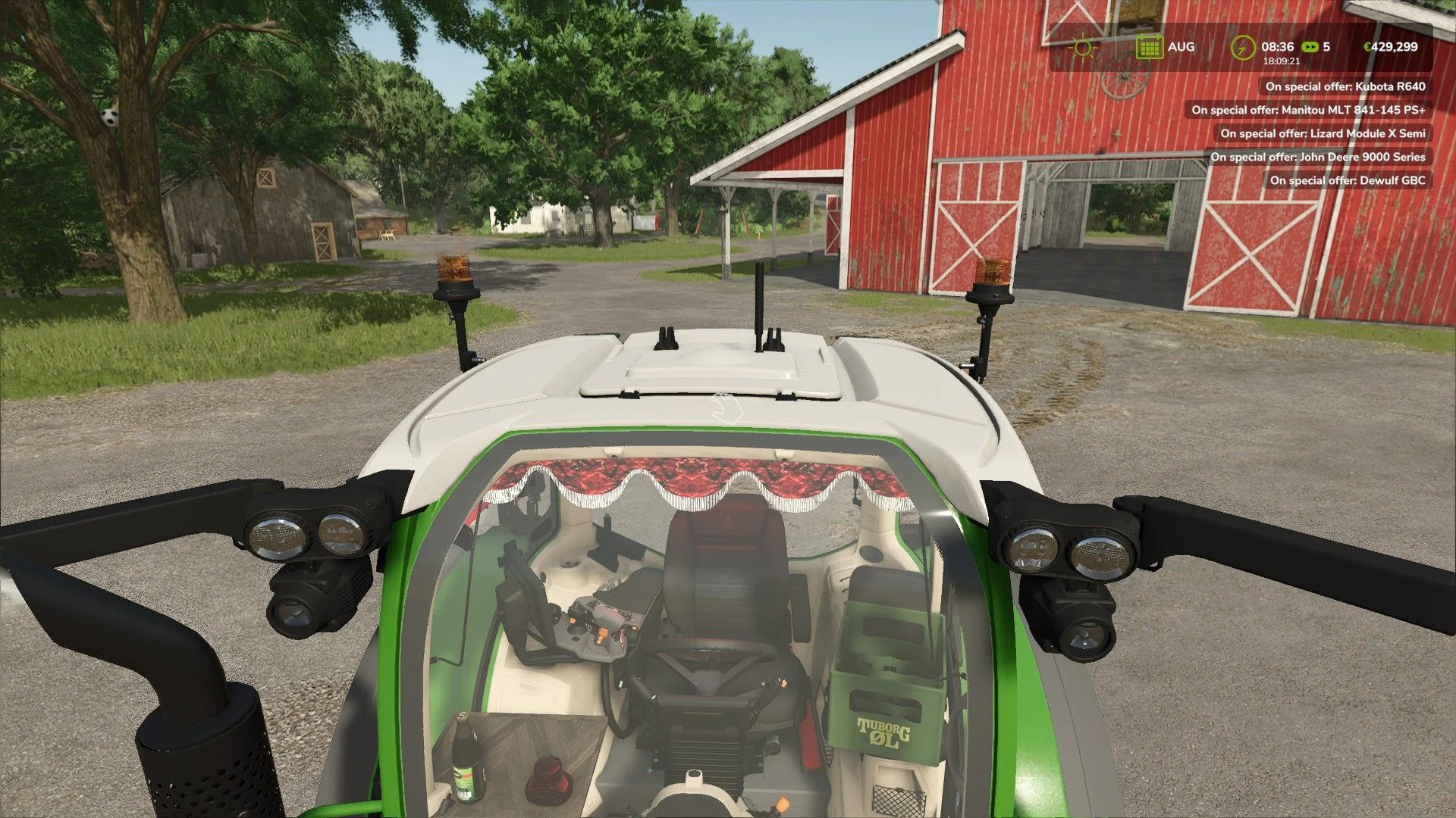 FS25 Danish pluche curtain V1.0 Other Mod FS25 Mod Free Download
